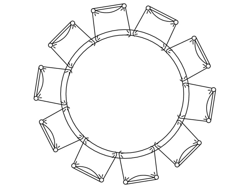 الأثاث معاينة بلوك CAD
