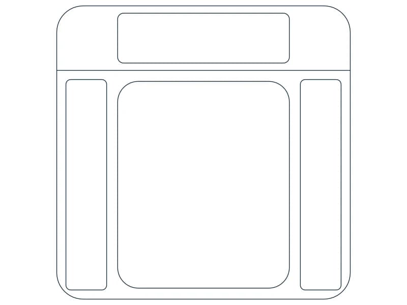 Chair Guest CAD block — line drawing preview of the DWG file