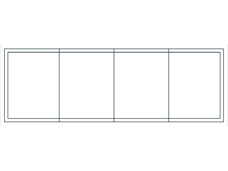 Cubbies 48 CAD block — line drawing preview of the DWG file