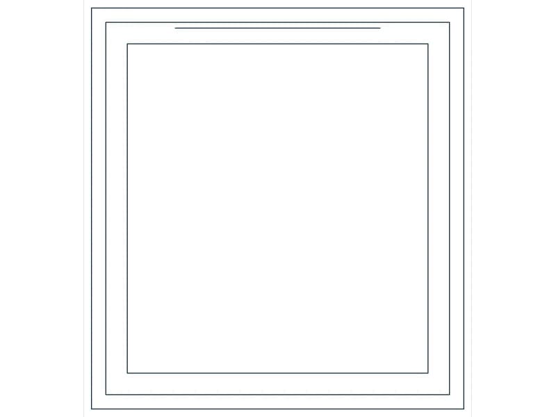 كتلة CAD غسالة أطباق — معاينة رسم خطي لملف DWG