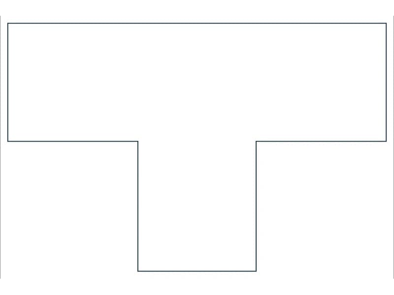 كتلة CAD وصلة مجرى ثلاثية جنوب — معاينة رسم خطي لملف DWG