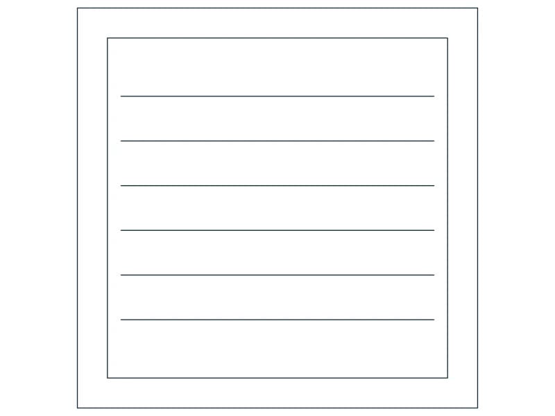 Floor Drain Grated CAD block — line drawing preview of the DWG file
