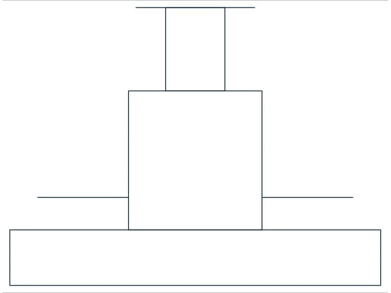 كتلة CAD صنبور خرطوم — معاينة رسم خطي لملف DWG