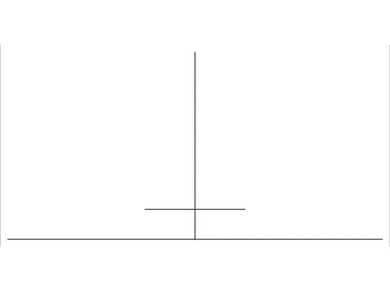 كتلة CAD وصلة T سباكة شمال — معاينة رسم خطي لملف DWG