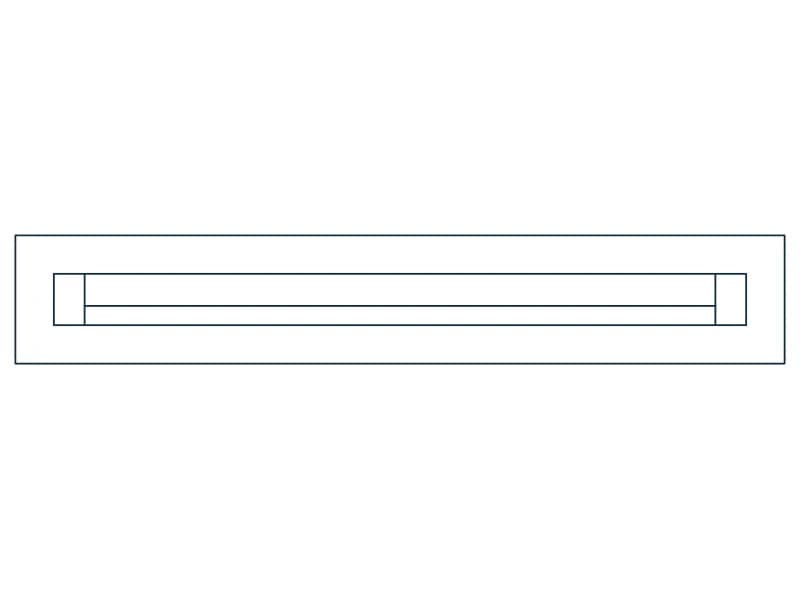 Sign Room Id CAD block — line drawing preview of the DWG file