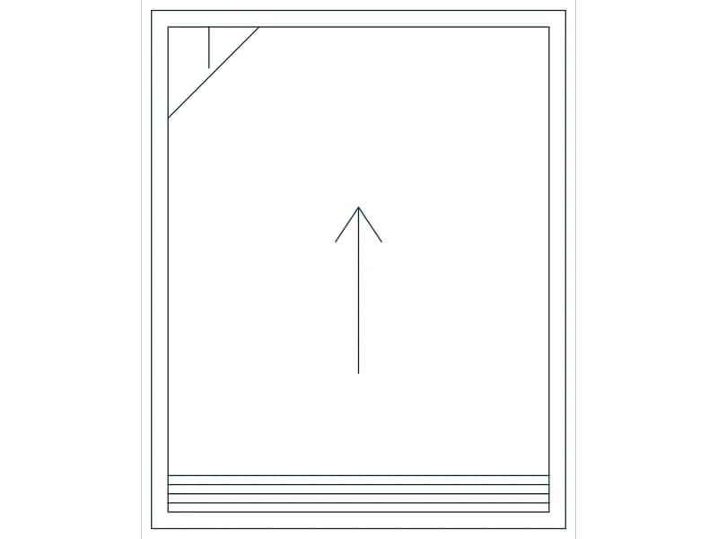 كتلة CAD حصيرة لاصقة 36 — معاينة رسم خطي لملف DWG
