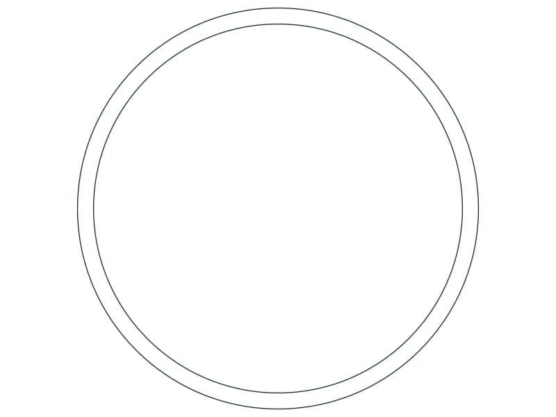 Table Round 48 CAD block — line drawing preview of the DWG file