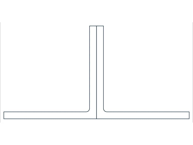 2L10X10X3/4 Steel Section CAD block — line drawing preview of the DWG file