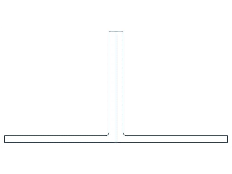 2L2X2X1/8 Steel Section CAD block — line drawing preview of the DWG file