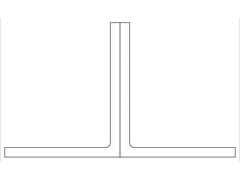 2L3-1/2X3X1/4X3/8LLBB Steel Section CAD block — line drawing preview of the DWG file