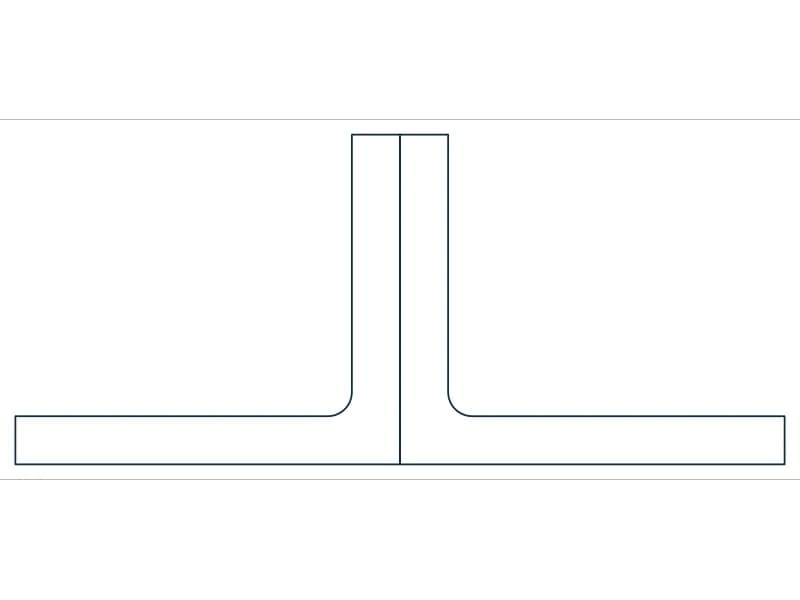 2L3-1/2X3X7/16X3/8SLBB Steel Section CAD block — line drawing preview of the DWG file