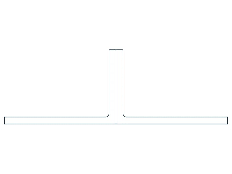 2L3X2X3/16SLBB Steel Section CAD block — line drawing preview of the DWG file