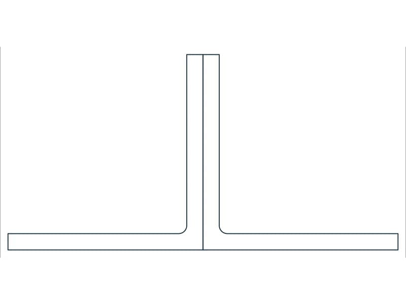 2L3X3X1/4 Steel Section CAD block — line drawing preview of the DWG file