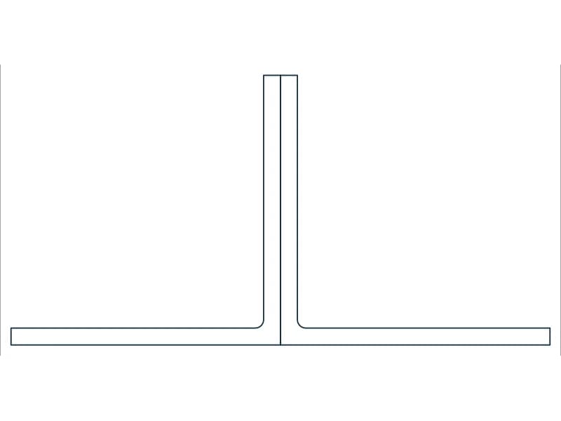 2L3X3X3/16 Steel Section CAD block — line drawing preview of the DWG file