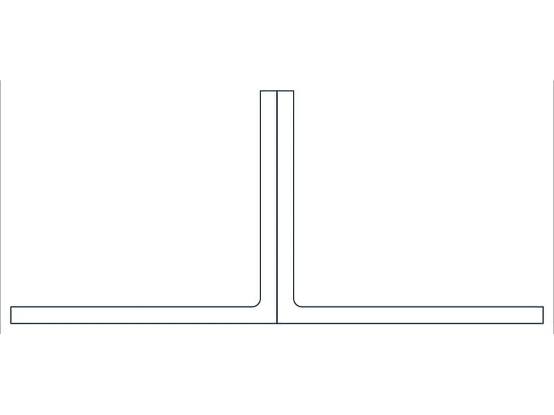 2L4X3-1/2X1/4X3/8SLBB Steel Section CAD block — line drawing preview of the DWG file
