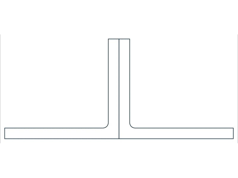 2L4X3-1/2X3/8X3/4SLBB Steel Section CAD block — line drawing preview of the DWG file