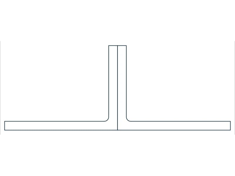 2L4X3X5/16X3/4SLBB Steel Section CAD block — line drawing preview of the DWG file