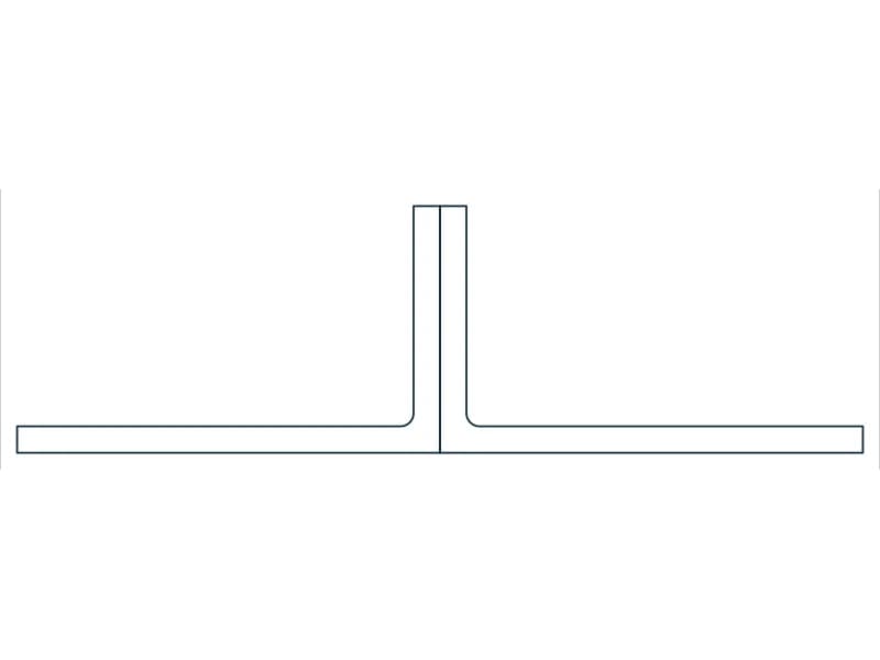 2L6X3-1/2X3/8X3/8SLBB Steel Section CAD block — line drawing preview of the DWG file