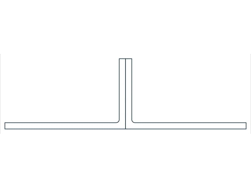 2L6X3-1/2X5/16SLBB Steel Section CAD block — line drawing preview of the DWG file