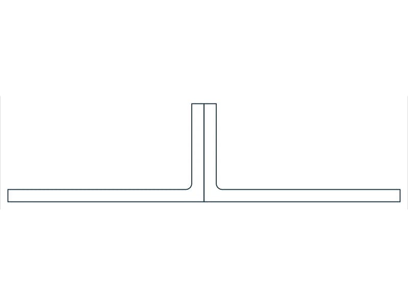2L8X4X1/2SLBB Steel Section CAD block — line drawing preview of the DWG file