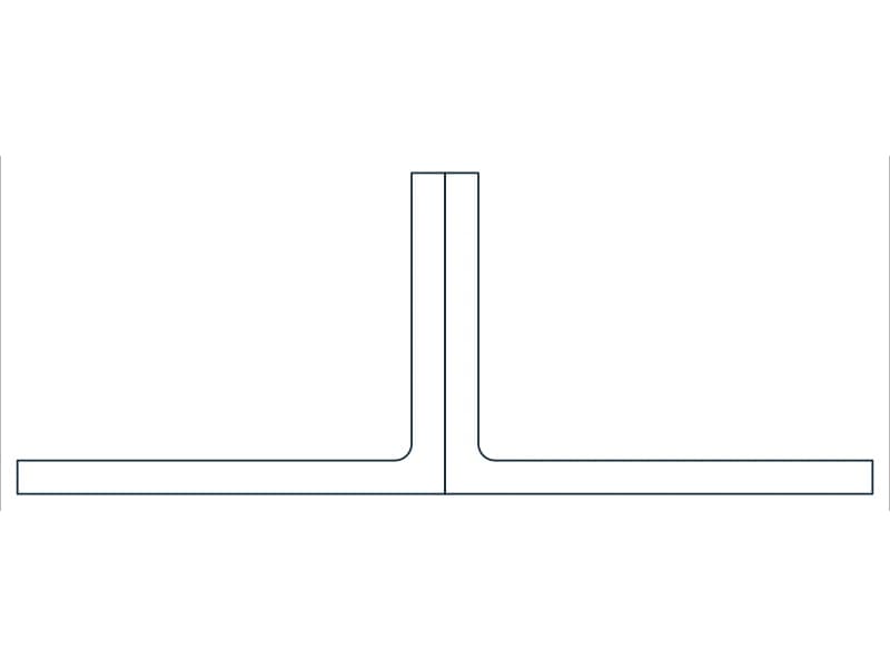 2L8X6X5/8X3/8SLBB Steel Section CAD block — line drawing preview of the DWG file