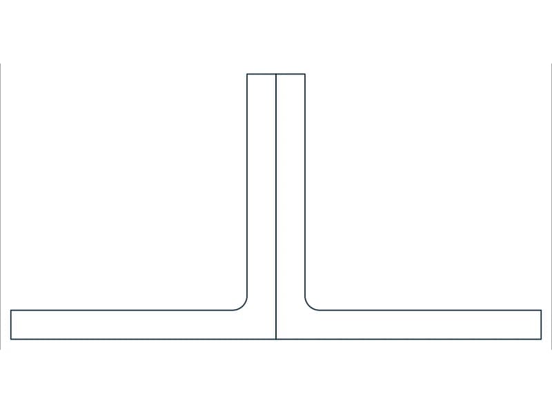 2L8X8X7/8 Steel Section CAD block — line drawing preview of the DWG file