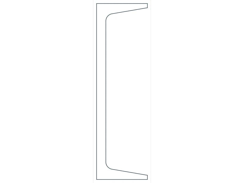 C10X25 Steel Section CAD block — line drawing preview of the DWG file