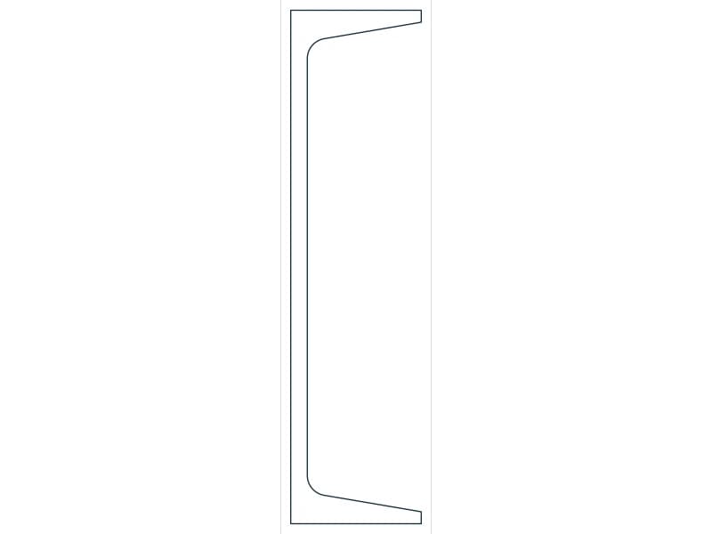 C12X25 Steel Section CAD block — line drawing preview of the DWG file