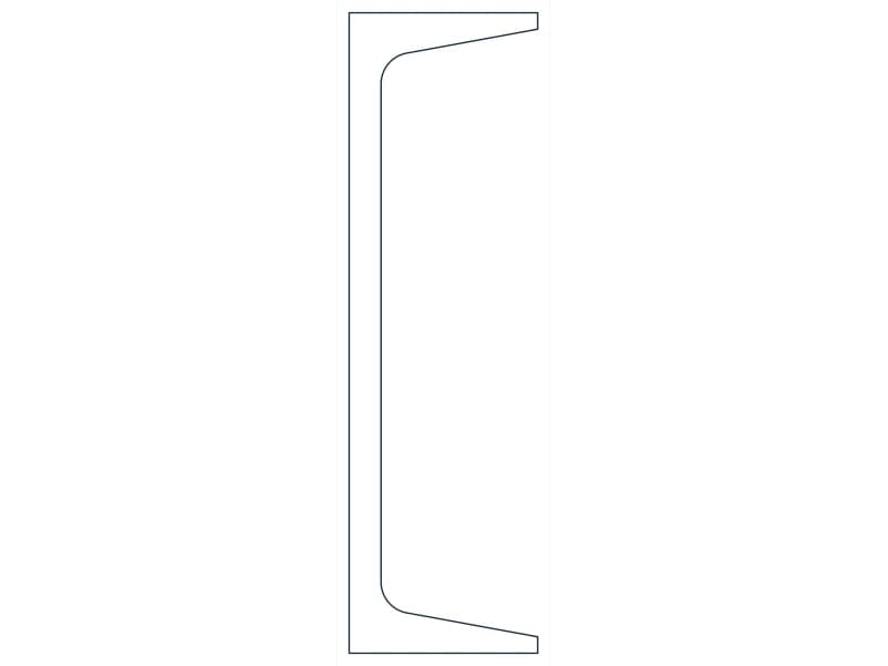 C9X20 Steel Section CAD block — line drawing preview of the DWG file
