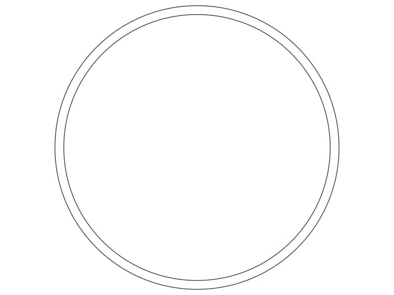 HSS10.000X0.312 Steel Section CAD block — line drawing preview of the DWG file