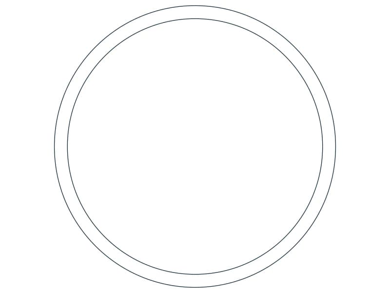 HSS10.750X0.500 Steel Section CAD block — line drawing preview of the DWG file