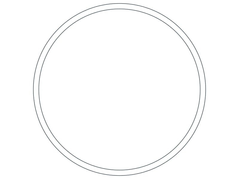 HSS11.750X0.375 Steel Section CAD block — line drawing preview of the DWG file