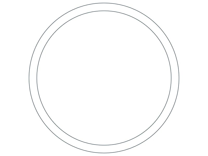 HSS12.000X0.625 Steel Section CAD block — line drawing preview of the DWG file