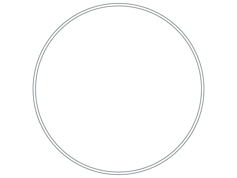 HSS12.750X0.188 Steel Section CAD block — line drawing preview of the DWG file