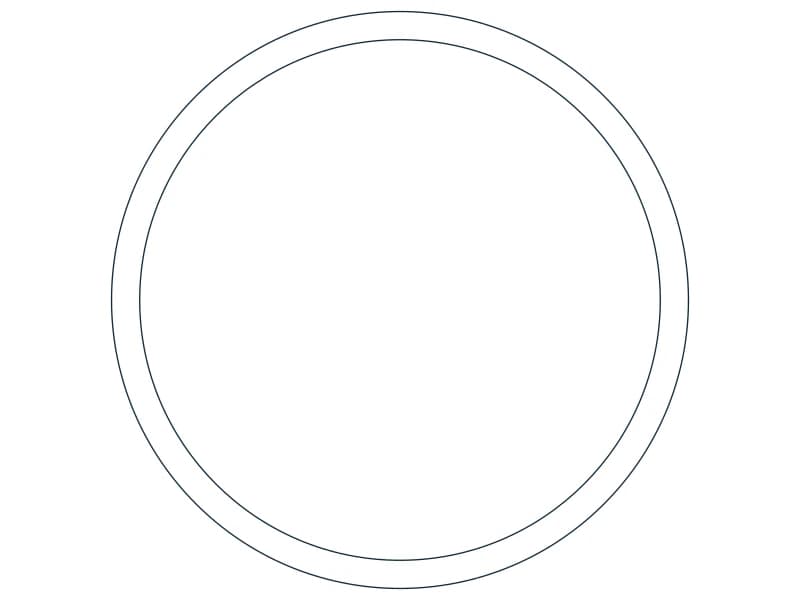 HSS12.750X0.625 Steel Section CAD block — line drawing preview of the DWG file