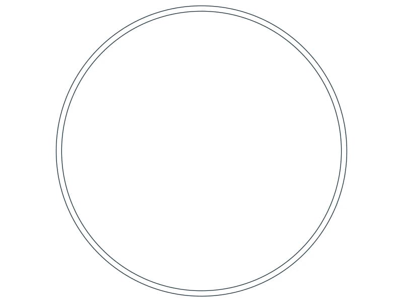 HSS13.375X0.250 Steel Section CAD block — line drawing preview of the DWG file
