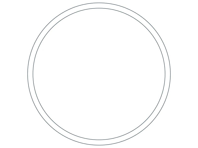 HSS13.375X0.500 Steel Section CAD block — line drawing preview of the DWG file