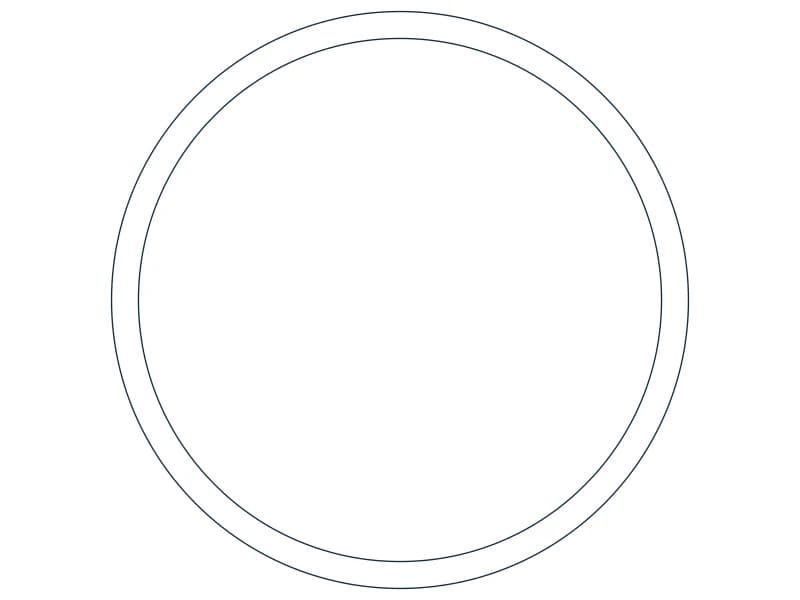 HSS13.375X0.625 Steel Section CAD block — line drawing preview of the DWG file