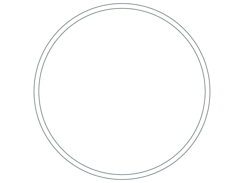 HSS16.000X0.438 Steel Section CAD block — line drawing preview of the DWG file