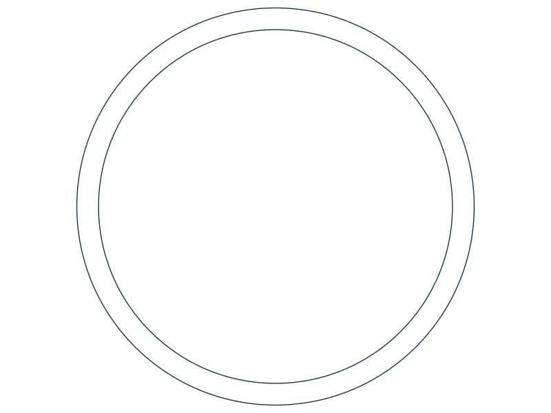 HSS16.000X0.875 Steel Section CAD block — line drawing preview of the DWG file