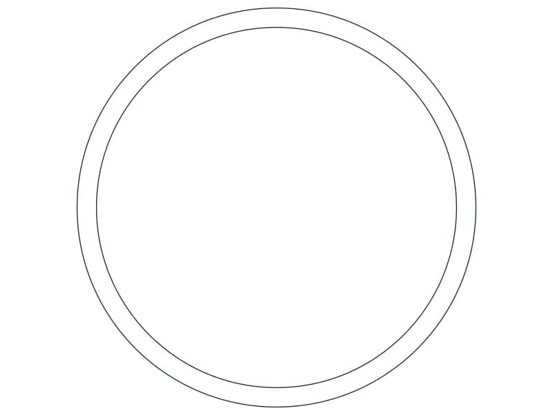 HSS18.000X0.875 Steel Section CAD block — line drawing preview of the DWG file