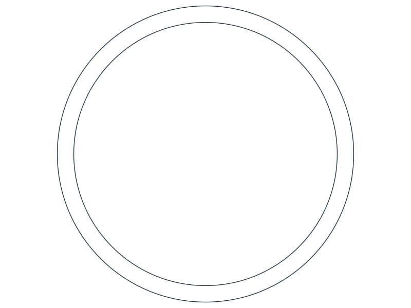 HSS18.000X1.000 Steel Section CAD block — line drawing preview of the DWG file