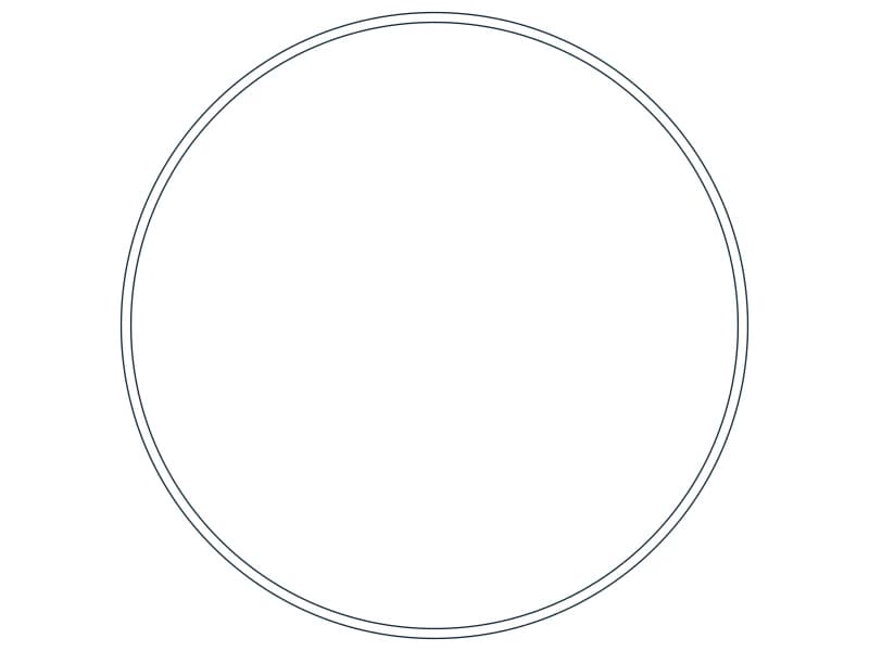 HSS20.000X0.313 Steel Section CAD block — line drawing preview of the DWG file