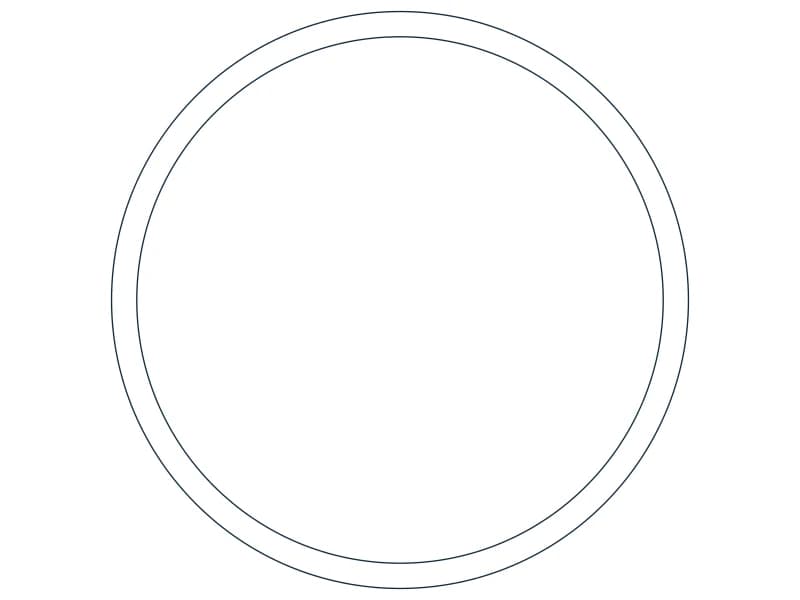 HSS20.000X0.875 Steel Section CAD block — line drawing preview of the DWG file