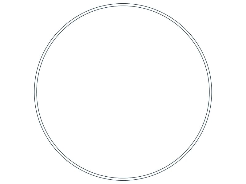 HSS24.000X0.313 Steel Section CAD block — line drawing preview of the DWG file