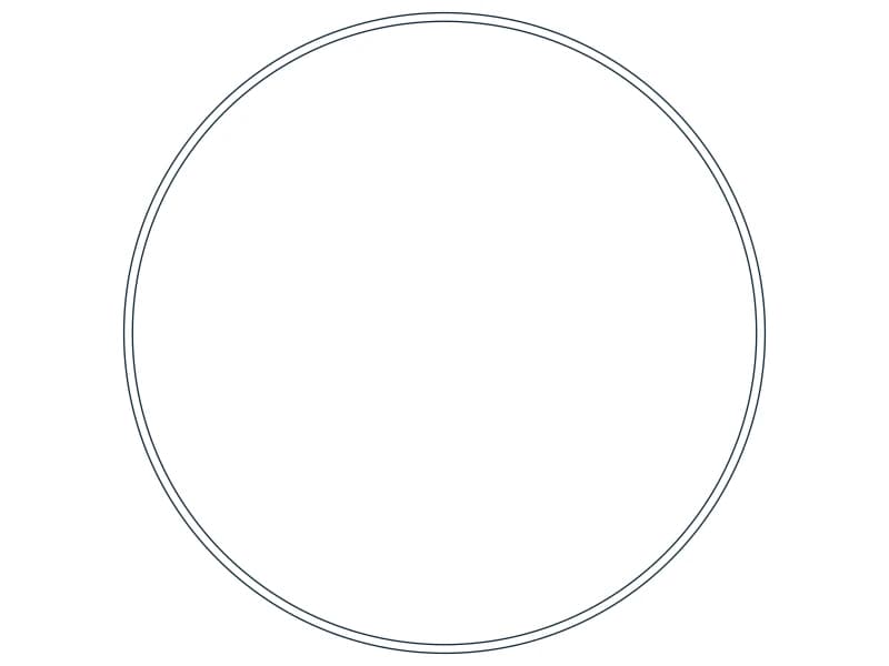 HSS28.000X0.375 Steel Section CAD block — line drawing preview of the DWG file