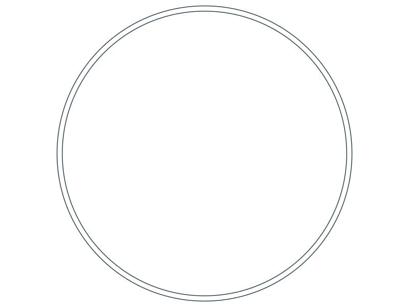 HSS28.000X0.500 Steel Section CAD block — line drawing preview of the DWG file