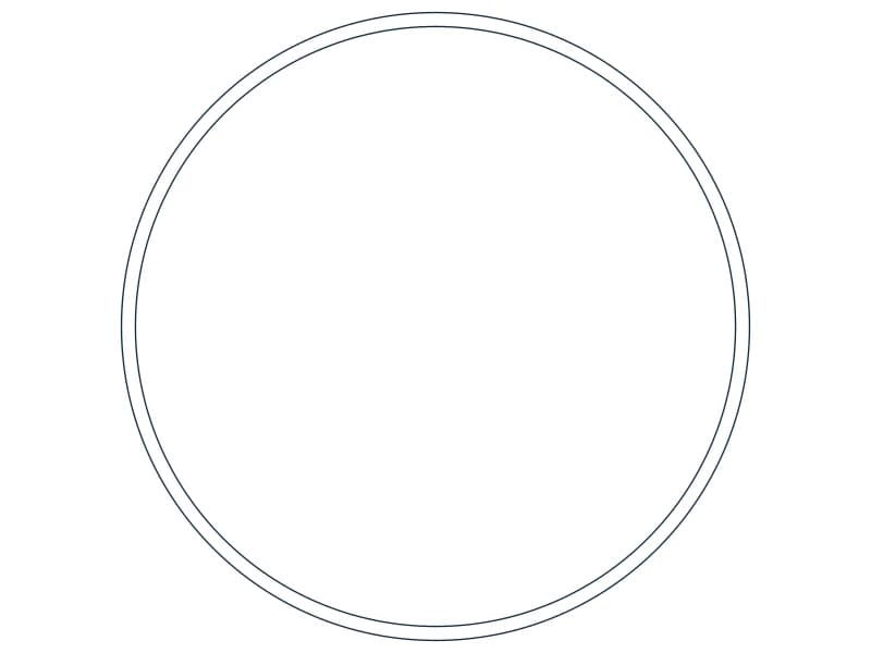 HSS28.000X0.625 Steel Section CAD block — line drawing preview of the DWG file