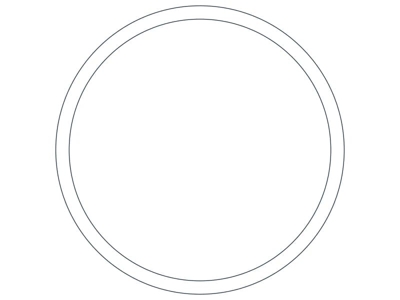 HSS5.563X0.258 Steel Section CAD block — line drawing preview of the DWG file