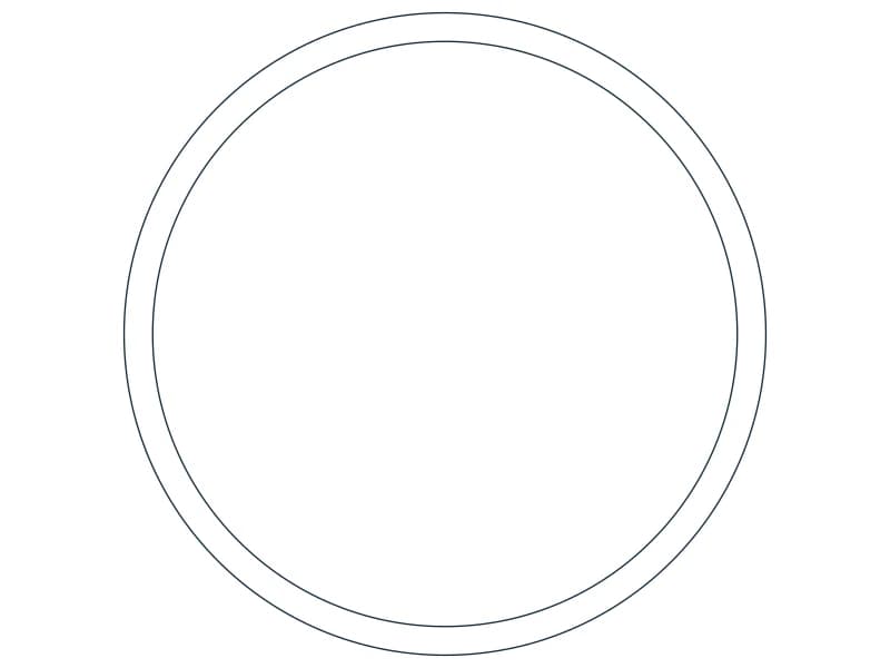 HSS7.000X0.312 Steel Section CAD block — line drawing preview of the DWG file